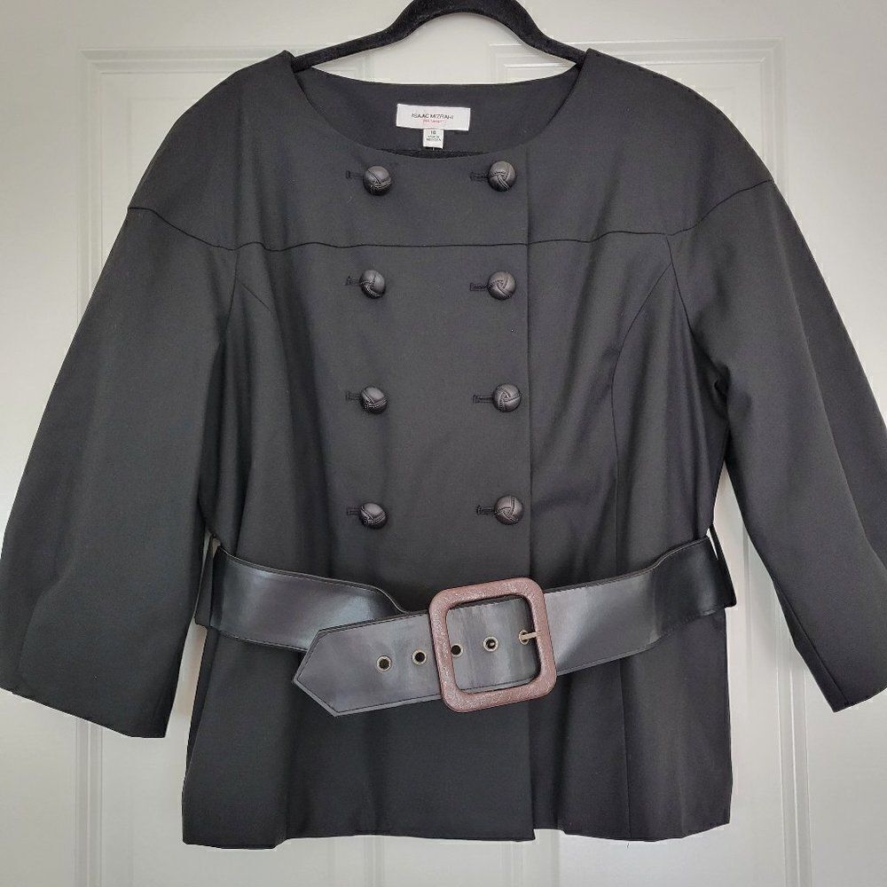 Isaak Mizrahi Black jacket size 18